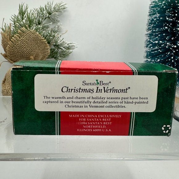 Santas Best Christmas In Vermont Village Accessories Holiday Decor Bridge - Picture 5 of 9